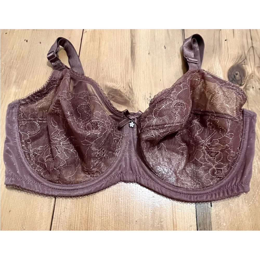 Wacoal Retro Chic Bra Full Figure Underwire Lace Floral